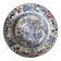 Hollow plate, polychrome Terre de Fer, Choisy-le-Roi, Asia model.