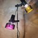 lampadaire ,Hustadt leuchten floor lamp, 1970s it is made of metal and plas