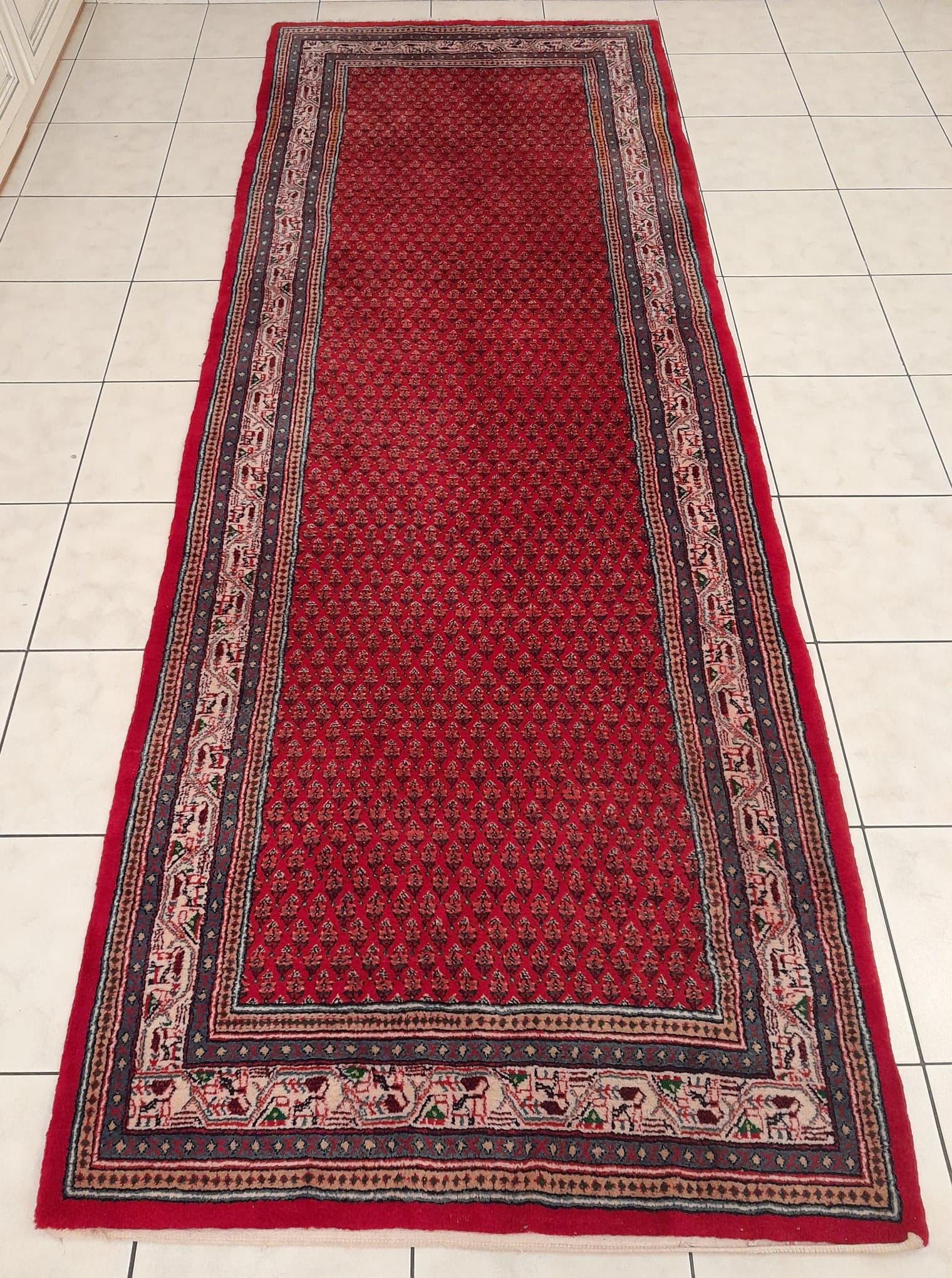 Persian carpet mir handmade 305x110cm