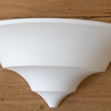 pair of plaster sconces