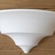 pair of plaster sconces