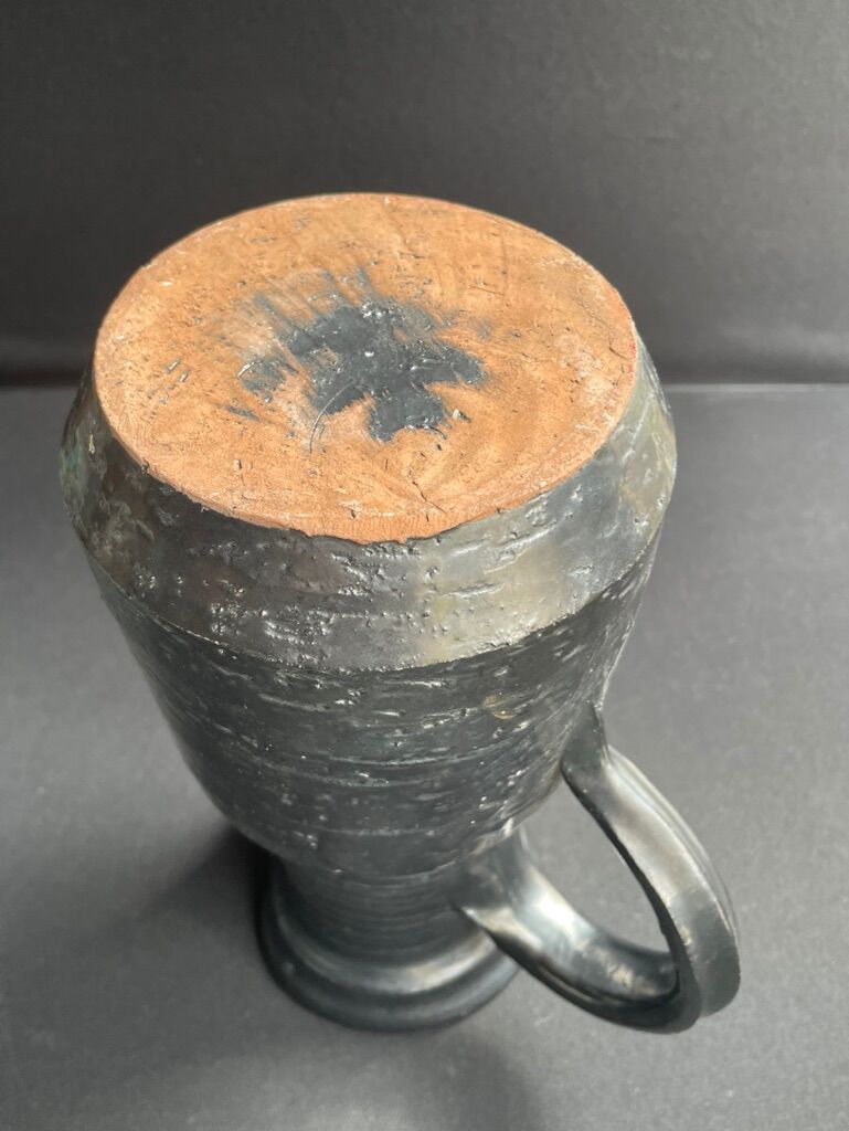 Ceramic pitcher Jean Marais (1913-1998)