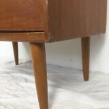 Commode en teck par frederik kayser 1960/70