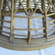 vintage rattan pot door