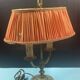 Pair of Bouillote lamp, lampshade to restore H 35 cm