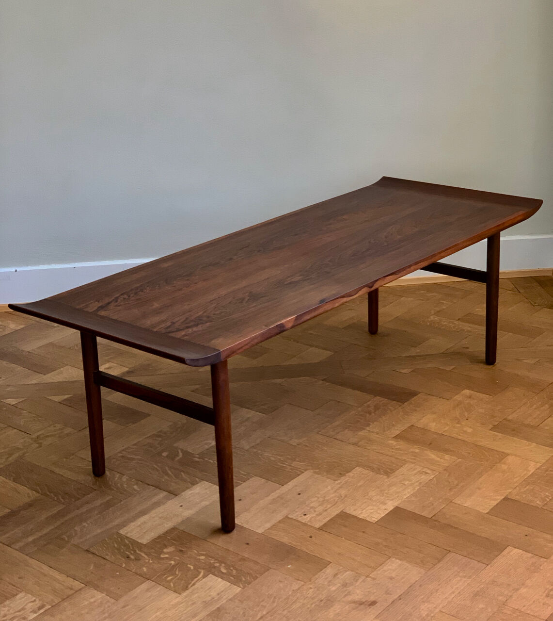 Danish Mid-Century Palisander coffee table by Kurt Østervig, Jason Møbler