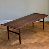 Table basse danoise palissandre de mi-siècle par Kurt 'stervig, Jason M’bler