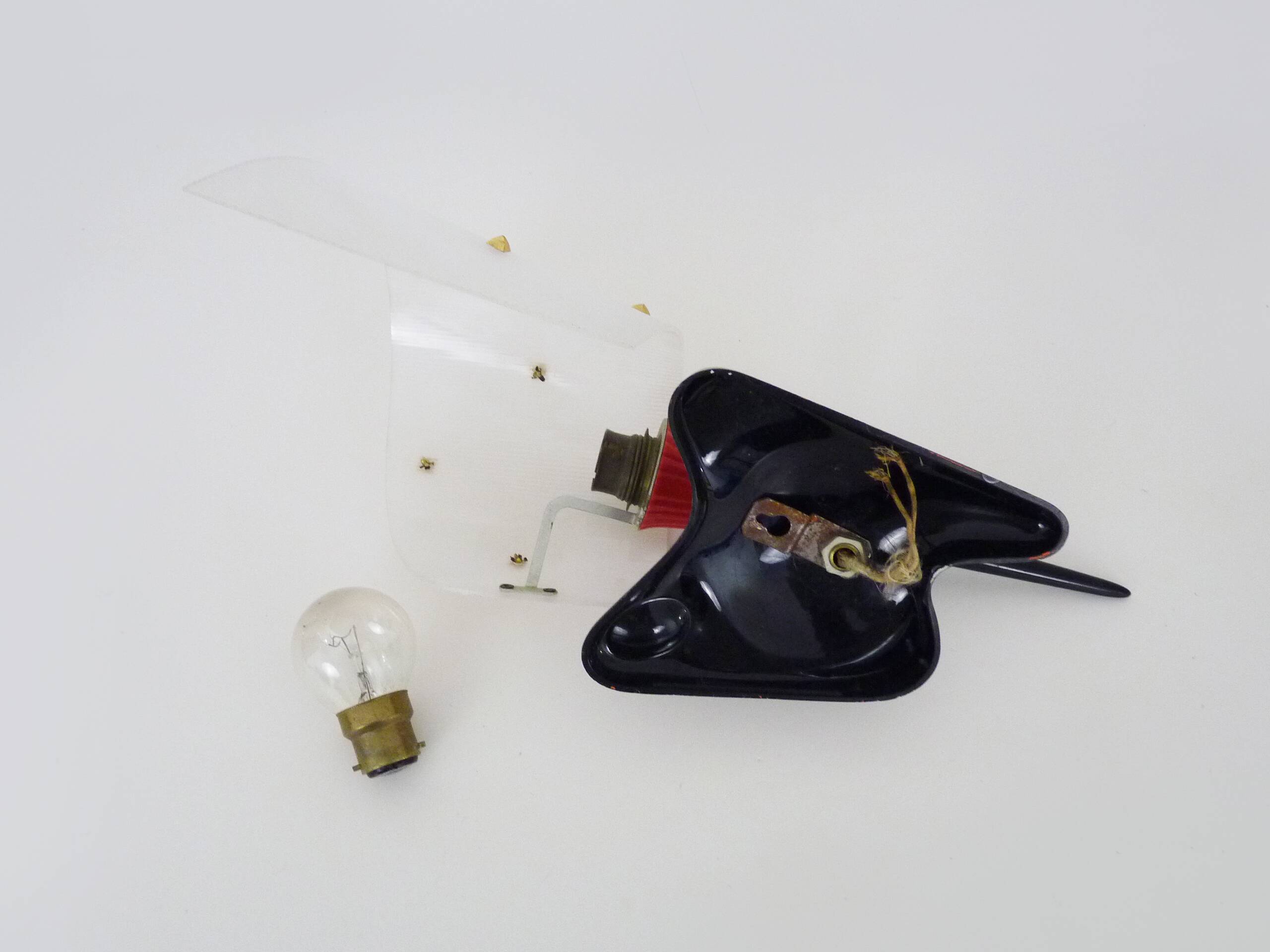 Vintage Rockabilly Wall Light Guariche Style Circa. Retro 1950