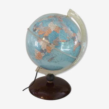 Globe terrestre lumineux