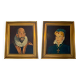 Pair of portraits