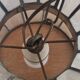 Suspension nacre et laiton, vintage, années 60 / 70