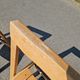 Set of 4 folding chairs by Aldo Jacober