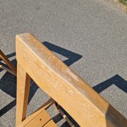 4 chaises pliantes par Aldo Jacober