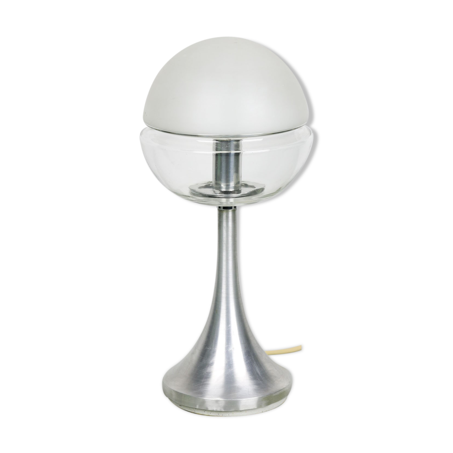 Space age german mushroom table lamp from Doria Leuchten, 1970s