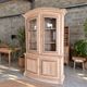 Large antique sideboard in solid cherry wood – Fully sandblasted