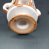 Glazed terracotta guest ashtray - Chocolate