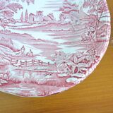 Set of 6 English style plates, kesteloot birthday
