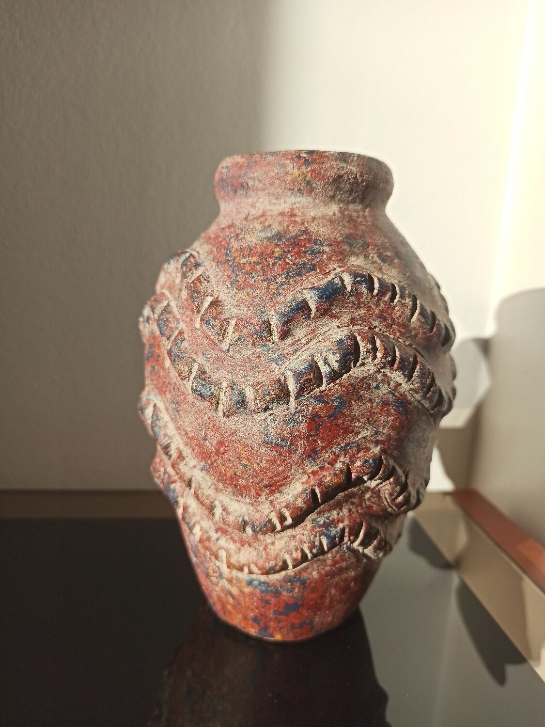 Vintage artisanal vase - Mexico