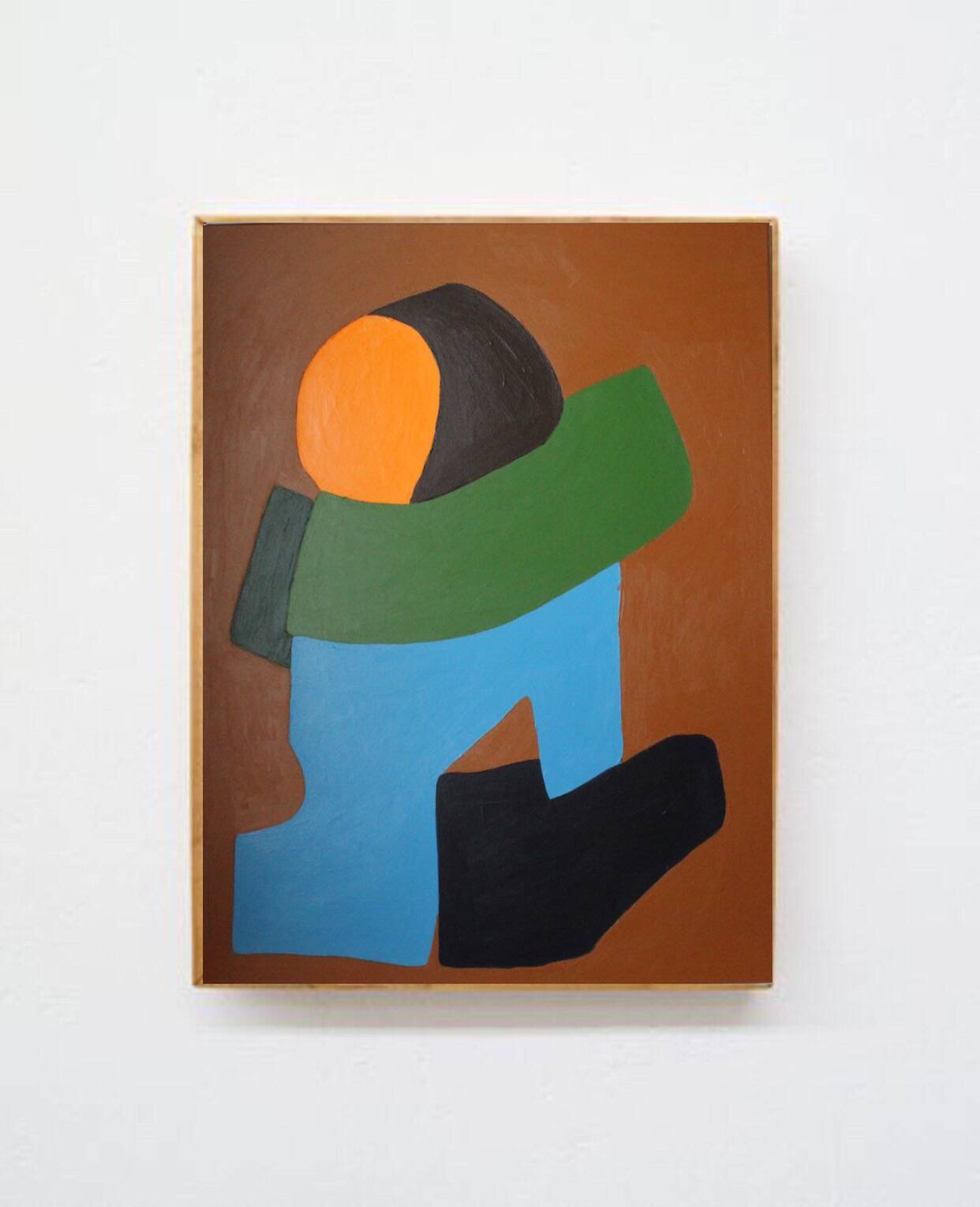 Colorful figurative abstract "You and me"