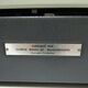 typewriter Olympia metal large cart A3 years 60