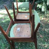 Danish Scandinavian teak chairs Uldum Möbelfabrik 60s