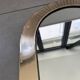 Miroir contour laiton artisanal