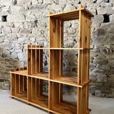 Shelf / bookcase pine staircase
