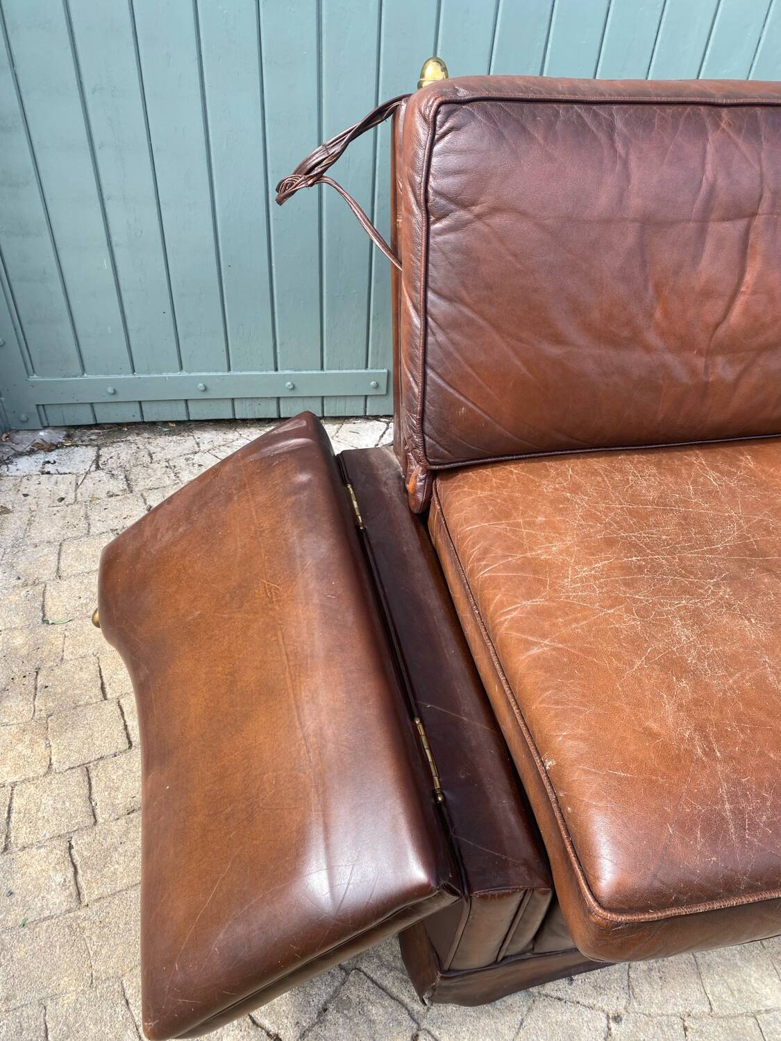 Muylaert leather sofa