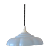 Blue suspension shaped flower and socket E14