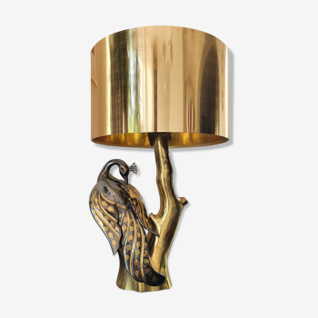 Lampe à poser Paon par Willy Daro, 1970.