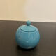 Sucrier bleu vintage