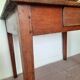 Antique farmhouse table with drawer