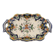 Small Rouen porcelain dish