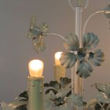 Lustre en métal. ancien. 5 bras