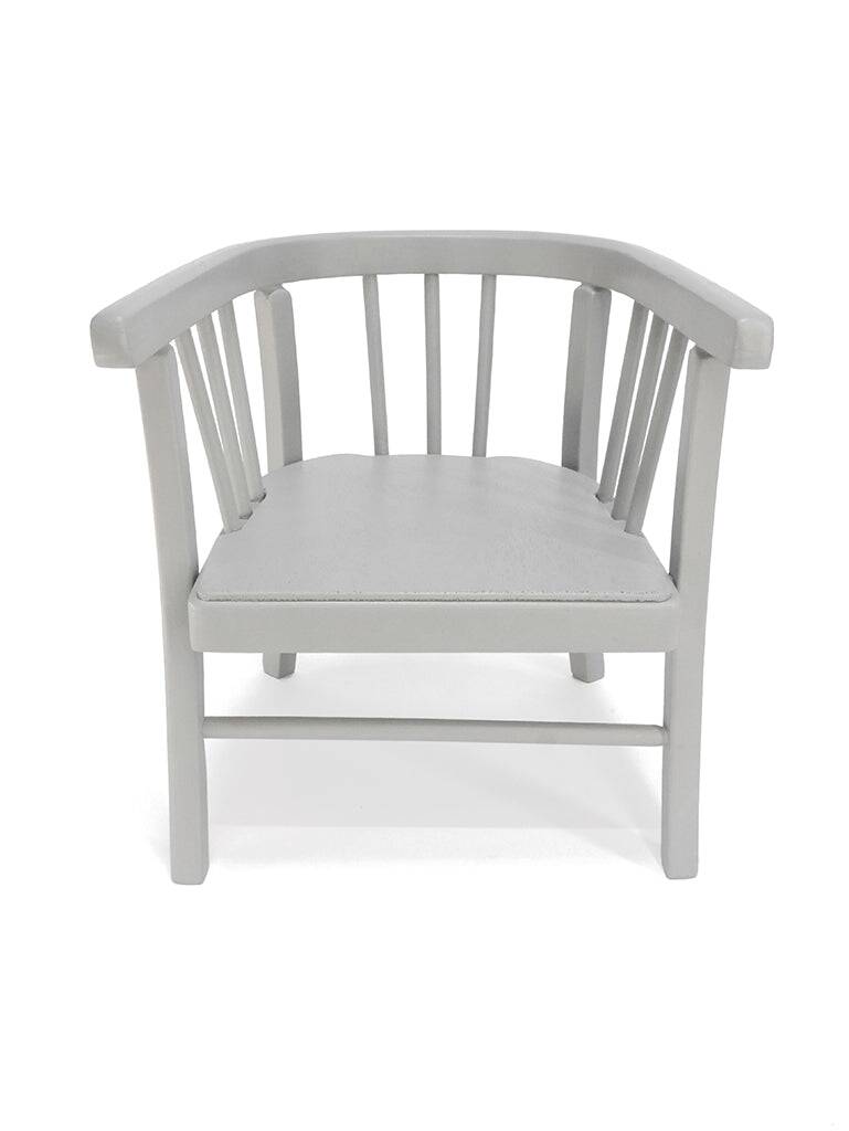 Baumann grey armchair