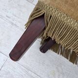 1970s, Danish armchair, light green furniture velour.