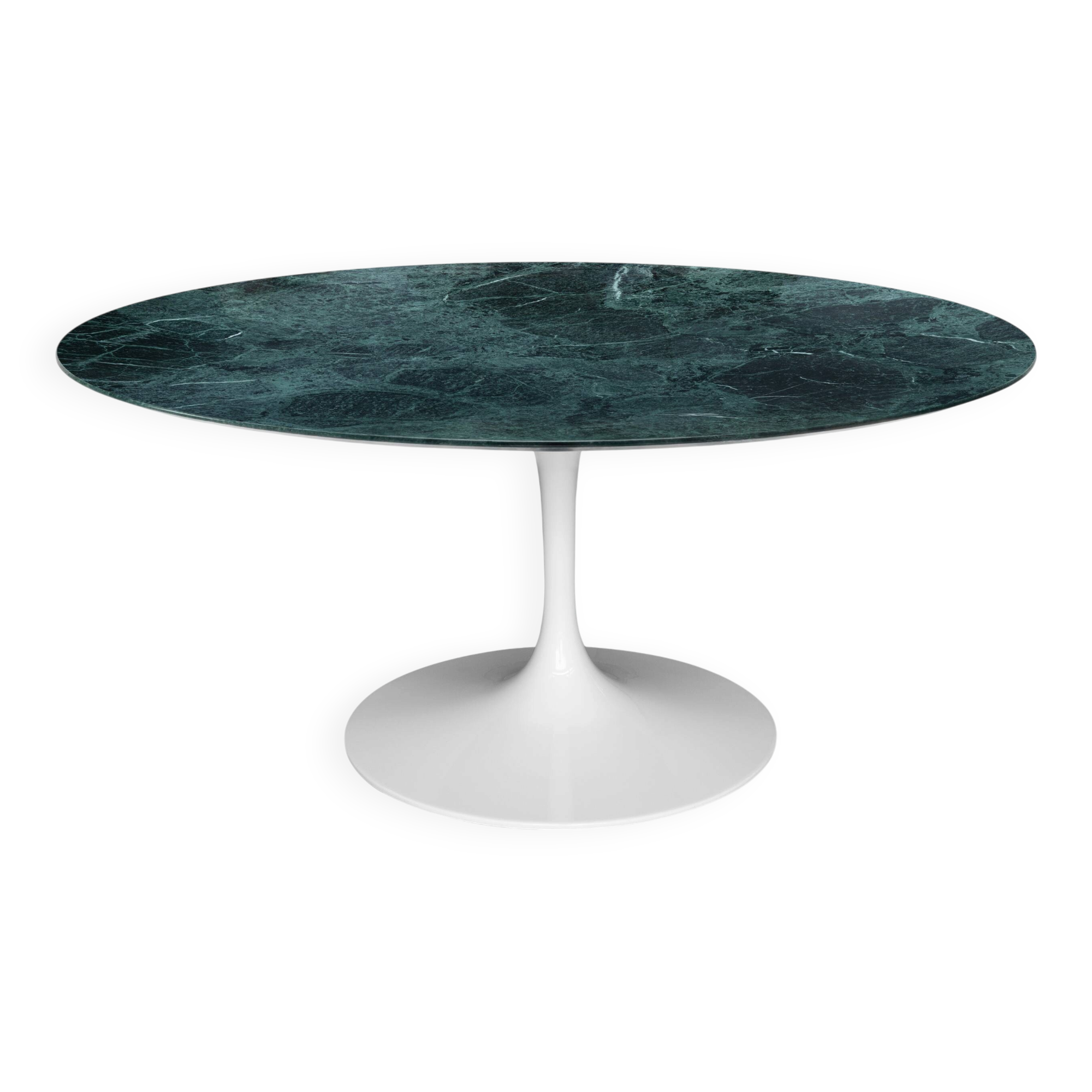 Original Knoll Tulip dining table (152cm) Alpe Verdi glossy in NEW CONDITION!!