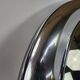 Miroir rond vintage en plastique chromé, 1970
