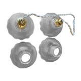 Pairs of walking suspensions striated globes