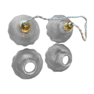Pairs of walking suspensions striated globes