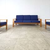 Vintage scandinavian sofa set, 1970s