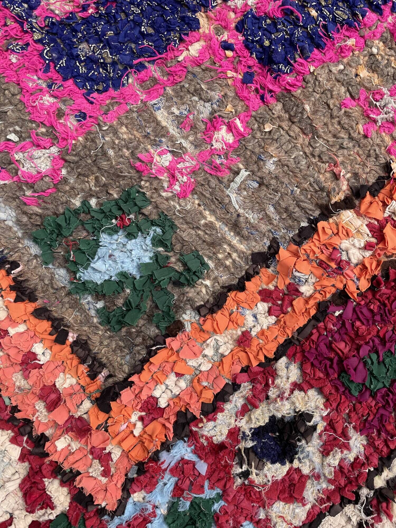 Vintage azilal berber rug 150x250 cm