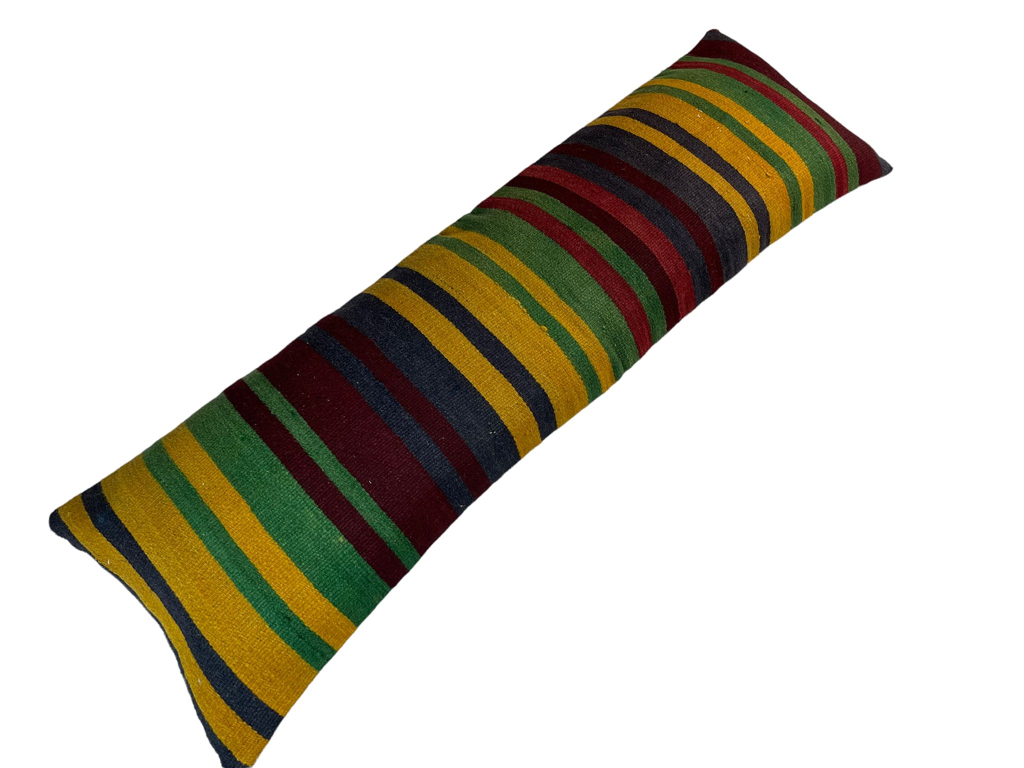 Vintage turkish kilim cushion cover , 120 x 40 cm