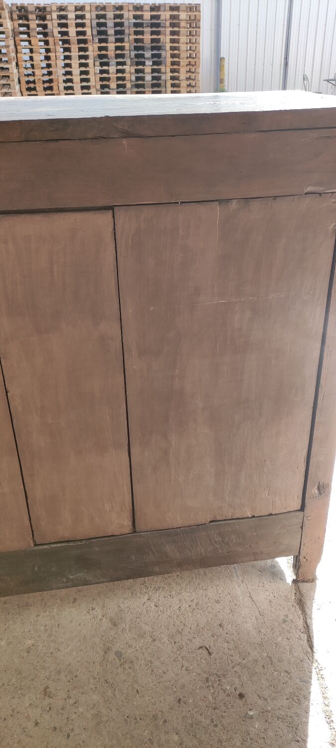 Louis xv walnut sideboard 18th century, Basque support buffet