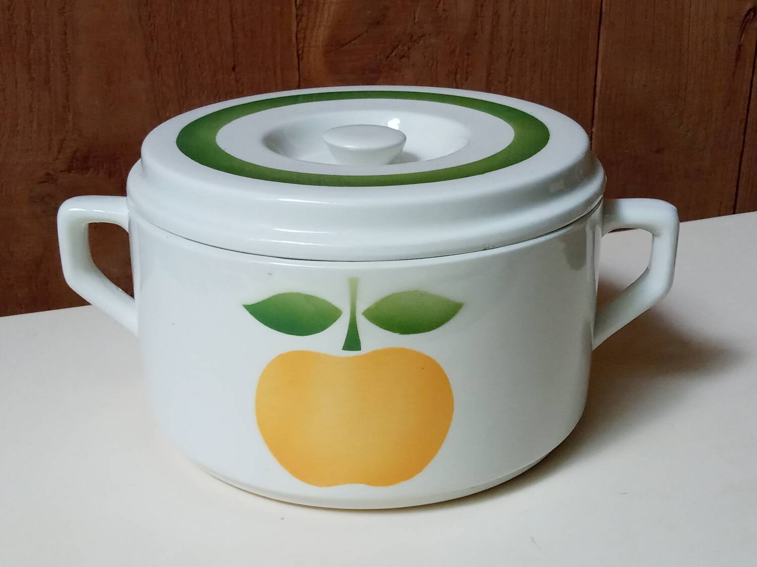 Apple soup tureen, Moulin des Loups, 1960s/1970s