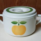 Apple soup tureen, Moulin des Loups, 1960s/1970s