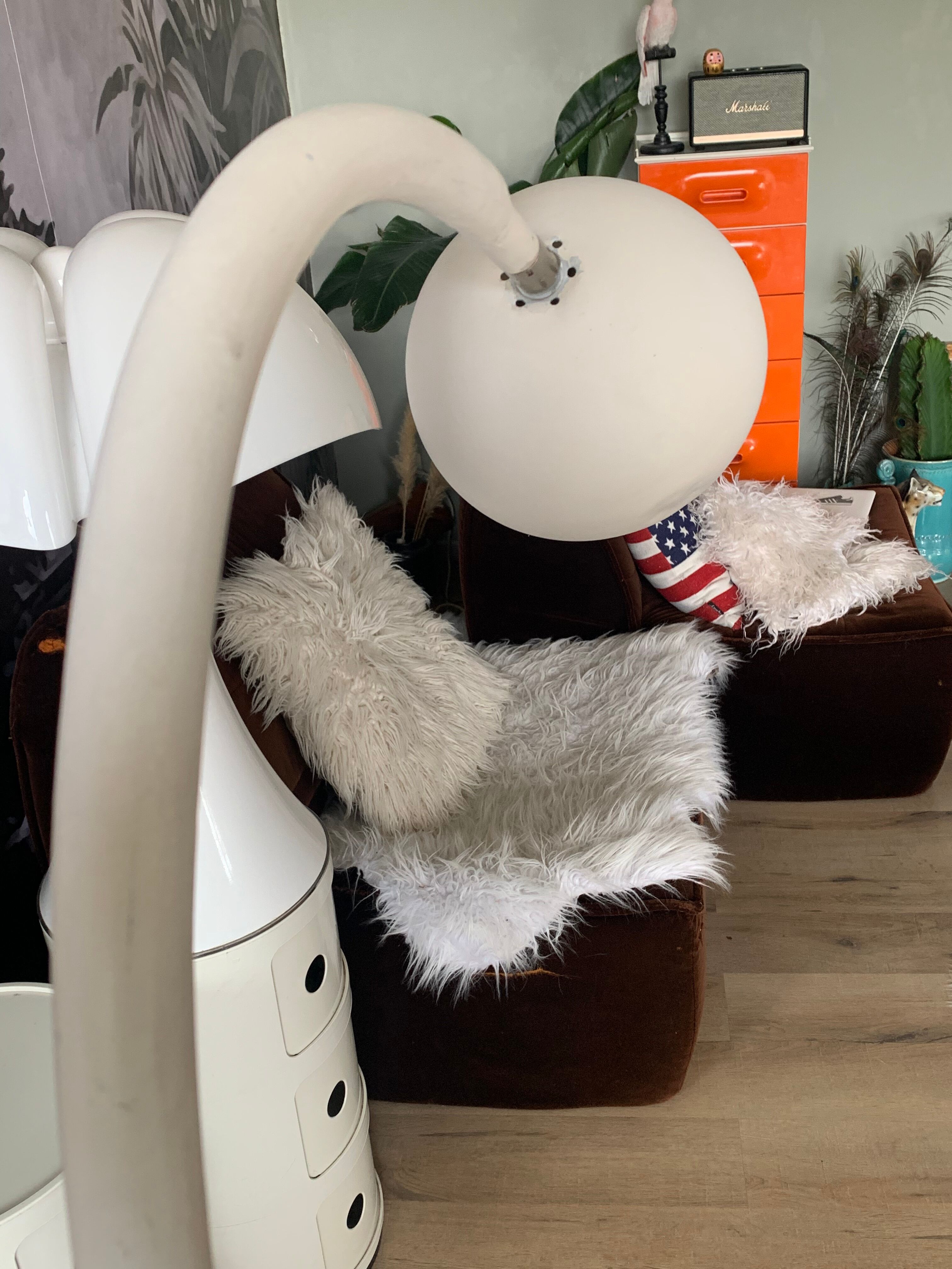 Arc Raak eyeball floor lamp