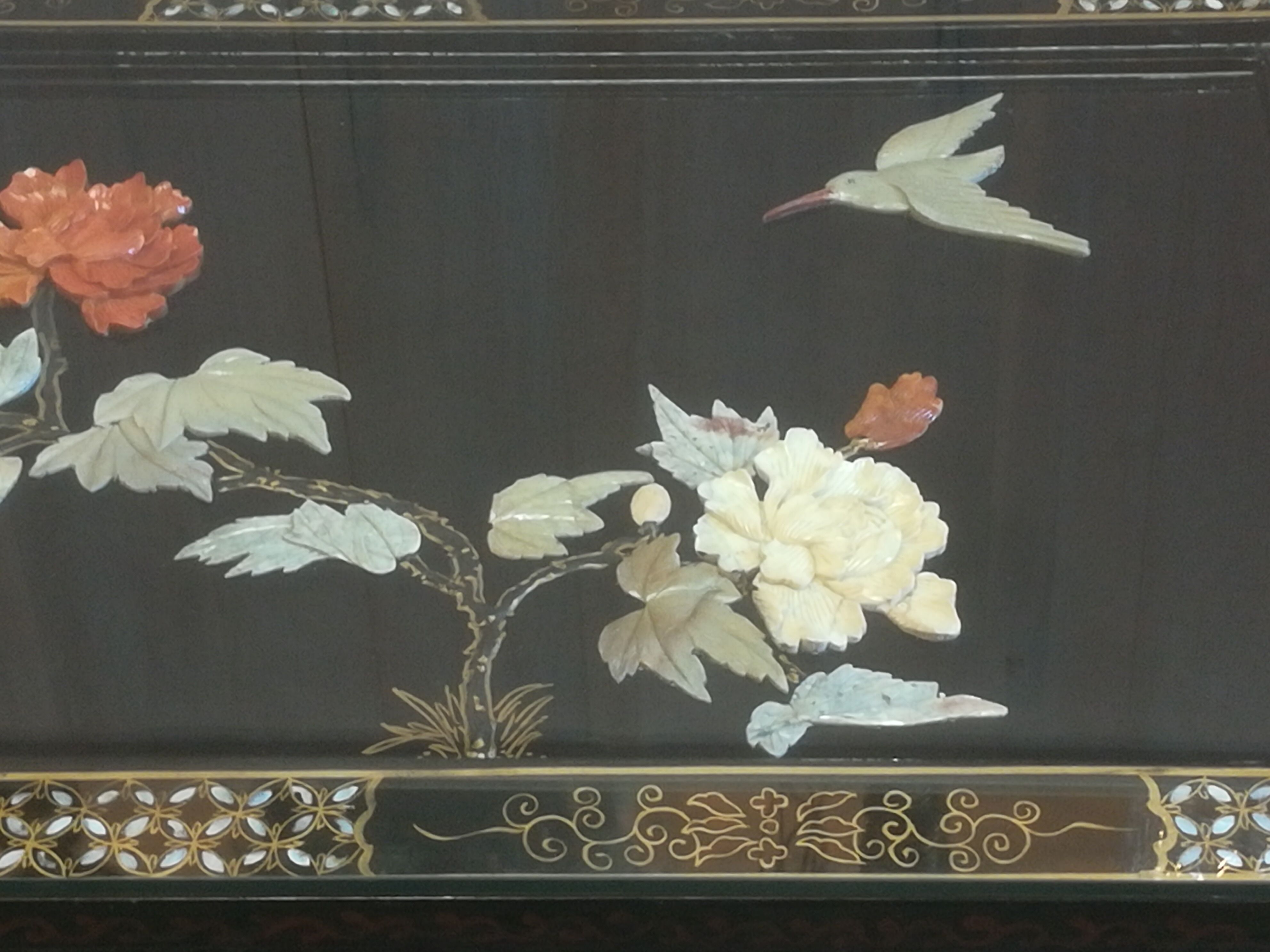 Adjustable Chinese coffee table