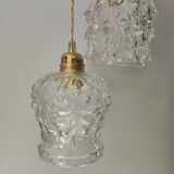 Suspension 3 transparent globes