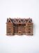 Important bird cage - aviary representing a house early 20th century l 158 cm